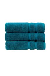 CHRISTY 'Signum' Heavyweight 100% Combed Cotton Towels in Teal - thumbnail 4