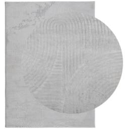 Berkfield Home Rug IZA Short Pile Scandinavian Look Grey 200x280 cm - Size: Medium - thumbnail 1