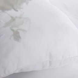 Snug City Superbounce Hollowfibre 2 Pack Pillow Polycotton Cover in White - thumbnail 3