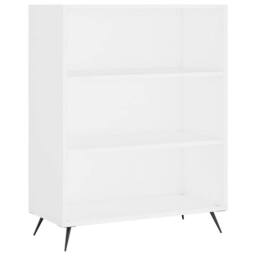 Berkfield Home Highboard White 69.5x34x180 cm Engineered Wood - thumbnail 7