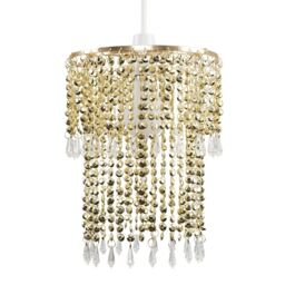 ValueLights Gold Ceiling Pendant Droplets Shade - thumbnail 2
