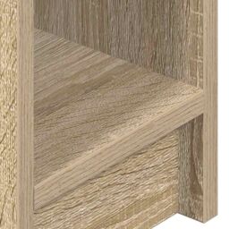Berkfield Home Bedside Cabinet with Drawer Sonoma Oak 20x36x60 cm in Brown - Size: 20 x 36 x 60 cm - thumbnail 9