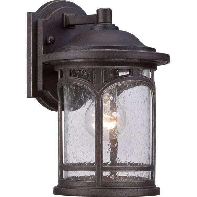 Netlighting Marblehead 1 Light Small Wall Lantern Palladian Bronze Finish E27 - image 1