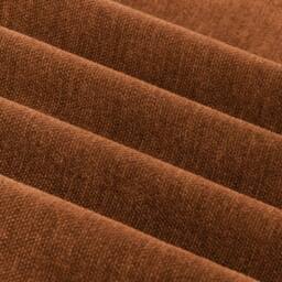 Furn Soft Chenille Blackout Eyelet Curtain Pair in Burnt Orange - Size: 168 cm width x 137 cm drop - thumbnail 8