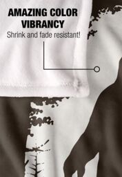 Ephemera Bigfoot Don'T Stop Believing Silky Touch Super Soft Throw Blanket 152 X 127 cm in White - thumbnail 4