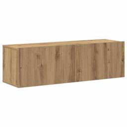 Berkfield Home 7 Piece TV Cabinet Set Wall-mounted Artisan Oak Engineered Wood - thumbnail 6