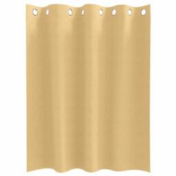 Berkfield Home Curtains with Curtains 2 pcs Beige 140 x 140 cm Polyester - thumbnail 4