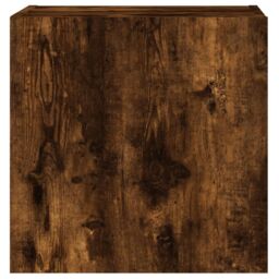 Berkfield Home TV Wall Cabinets 2 pcs Smoked Oak 40.5x30x40 cm Engineered Wood in Brown - thumbnail 8