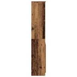 Berkfield Home Highboard Old Wood 50x35x180 cm Engineered Wood in Brown - Size: 50 x 35 x 180 cm - thumbnail 7