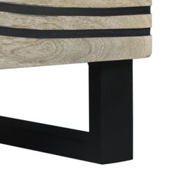 Berkfield Home Bedside Tables Natural 40 x 33.5 x 46 cm in Brown - thumbnail 7