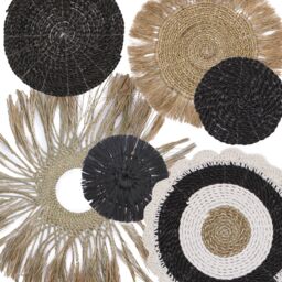 KDMD Set of Six Natural Wall Art - Abu-Abu Collection - thumbnail 1