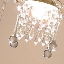 NIVOR 1 - Light Dimmable Crystal Empire Chandelier in Gold - thumbnail 7