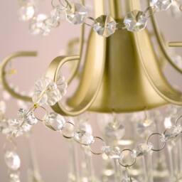 NIVOR 1 - Light Dimmable Crystal Empire Chandelier in Gold - thumbnail 6