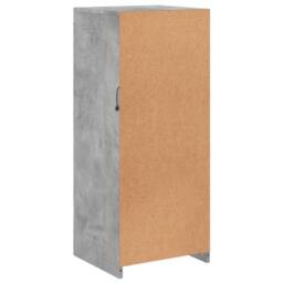 Berkfield Home Sideboard with LED Lights Concrete Grey 41x37x100 cm - Size: 41 x 37 x 100 cm - thumbnail 9