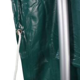 Berkfield Home Livestock Tent PVC 3.7x3.7 m Green - thumbnail 7