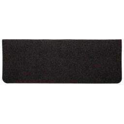 Berkfield Home Stair Mats Self-adhesive 15 pcs 65x24.5x3.5 cm Black - Size: Medium - thumbnail 5