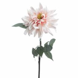 Lemon Pavilion Furniture and Decor Lush Pink Dahlia Artificial Flower - L6 x W18 x H70 cm - Pink - thumbnail 1