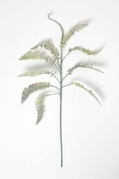 Homescapes Artificial Royal Fern Branch, 80 cm in Green - thumbnail 2