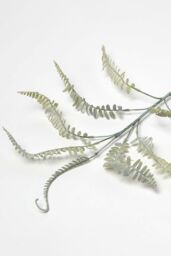 Homescapes Artificial Royal Fern Branch, 80 cm in Green - thumbnail 3