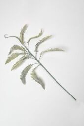 Homescapes Artificial Royal Fern Branch, 80 cm in Green - thumbnail 1