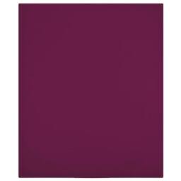 Berkfield Home Jersey Fitted Sheets 2 pcs Bordeaux 180x200 cm Cotton in Burgundy