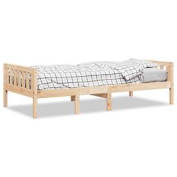 Berkfield Home Children's Bed without Mattress 80x200 cm Solid Wood Pine in Natural - thumbnail 1