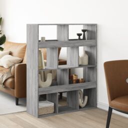 Berkfield Home Room Divider Grey Sonoma 100x33x125.5 cm Engineered Wood - thumbnail 1