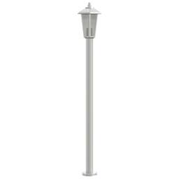 Berkfield Home Outdoor Floor Lamps 3pcs Silver 120 cm Stainless Steel - thumbnail 5