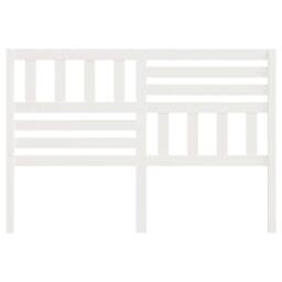 Berkfield Home Bed Headboard White 166x4x100 cm Solid Wood Pine - Size: 166 x 4 x 100 cm - thumbnail 4
