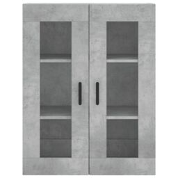 Berkfield Home Highboard Concrete Grey 69.5x34x180 cm Engineered Wood - thumbnail 6