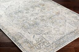 Livabliss Lilian-Washable Taupe Brown Vintage Traditional Boho Living Dining Rug - Size: 160 cm x 215 cm - thumbnail 5