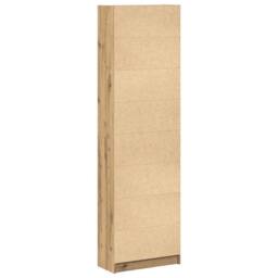 Berkfield Home Wardrobe Artisan Oak 55x25x189 cm Engineered Wood in Brown - Size: 55 x 25 x 189 cm - thumbnail 8