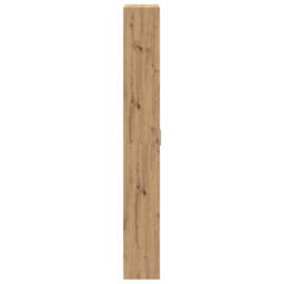 Berkfield Home Wardrobe Artisan Oak 55x25x189 cm Engineered Wood in Brown - Size: 55 x 25 x 189 cm - thumbnail 7