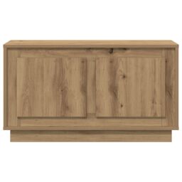 Berkfield Home TV Cabinet Artisan Oak 80x35x45 cm Engineered Wood in Brown - Size: 80 x 35 x 45 cm - thumbnail 6