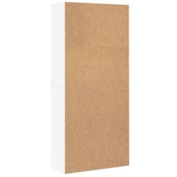 Berkfield Home Highboard White 80x35x180 cm Engineered Wood - Size: 80 x 35 x 180 cm - thumbnail 5