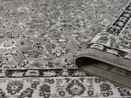 Desire Rugs Obsidian Modern Low Pile Area Rug - Classical Traditional Design in Grey - Size: 160 cm x 230 cm - thumbnail 4