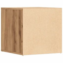 Berkfield Home Box Drawer Artisan Oak 40.5x40x40 cm Engineered Wood in Brown - thumbnail 6