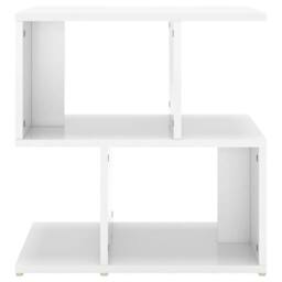 Berkfield Home Elegant Bedside Cabinets 2 pcs High Gloss White 50x30x51.5 cm Eng - thumbnail 5