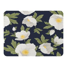 Benjamin Tate Design Winter Rose Blanket in Natural - Size: 120 cm x 150 cm - thumbnail 1