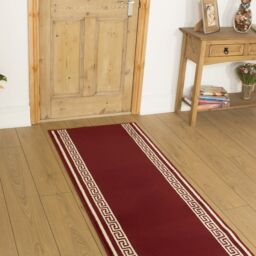 runrug Red Key Long Hallway Carpet Runner - Size: 70 cm x 210 cm - thumbnail 1