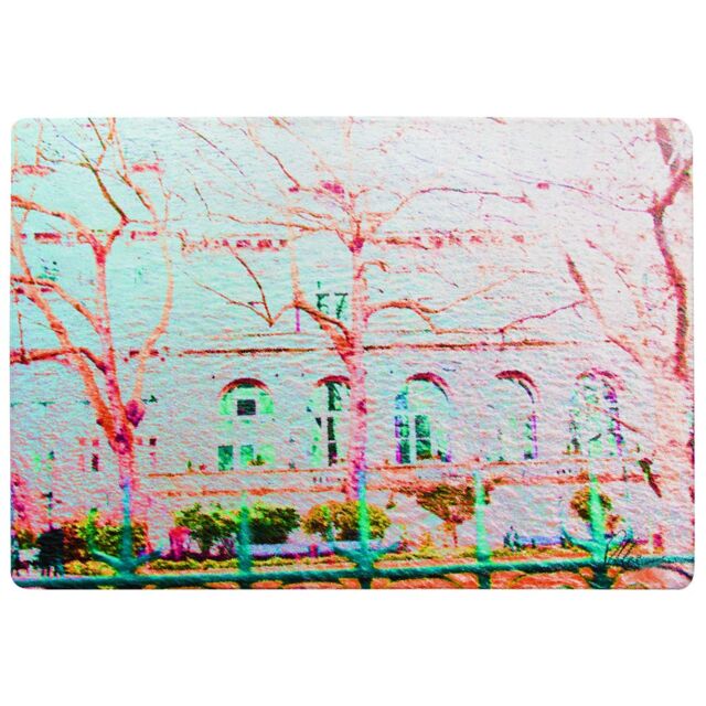 Benjamin Tate Design Red Tree In London Rug in Natural - Size: Large - image 1