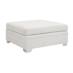 Home Detail Alcott Footstool in Cream