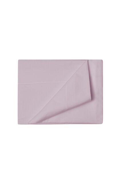 Belledorm Egyptian Cotton 400 Thread Count Flat Sheet in Purple - Size: Double - image 1