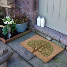 Artsy Mats Tree of Life Doormat (60 x 40cm) in Brown - Size: 40 cm x 60 cm - thumbnail 3