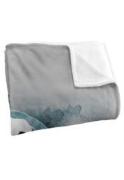 Warner Brothers Harry Potter Dobby Watercolor Blanket 152 x 127 cm in White - thumbnail 3