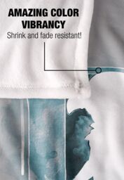 Warner Brothers Harry Potter Dobby Watercolor Blanket 152 x 127 cm in White - thumbnail 4