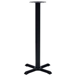 Berkfield Home Bistro Table Leg Black 56x56x107 cm Cast Iron - Size: 56 x 56 x 107 cm - thumbnail 3