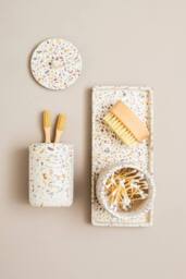 Orsina Gozo Concrete Tumbler in Off-White - thumbnail 3
