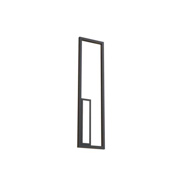 Netlighting Boutique Rectangle Wall Lamp Dimmable 40W LED 3000K 2250lm Black - image 1