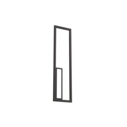Netlighting Boutique Rectangle Wall Lamp Dimmable 40W LED 3000K 2250lm Black - thumbnail 1